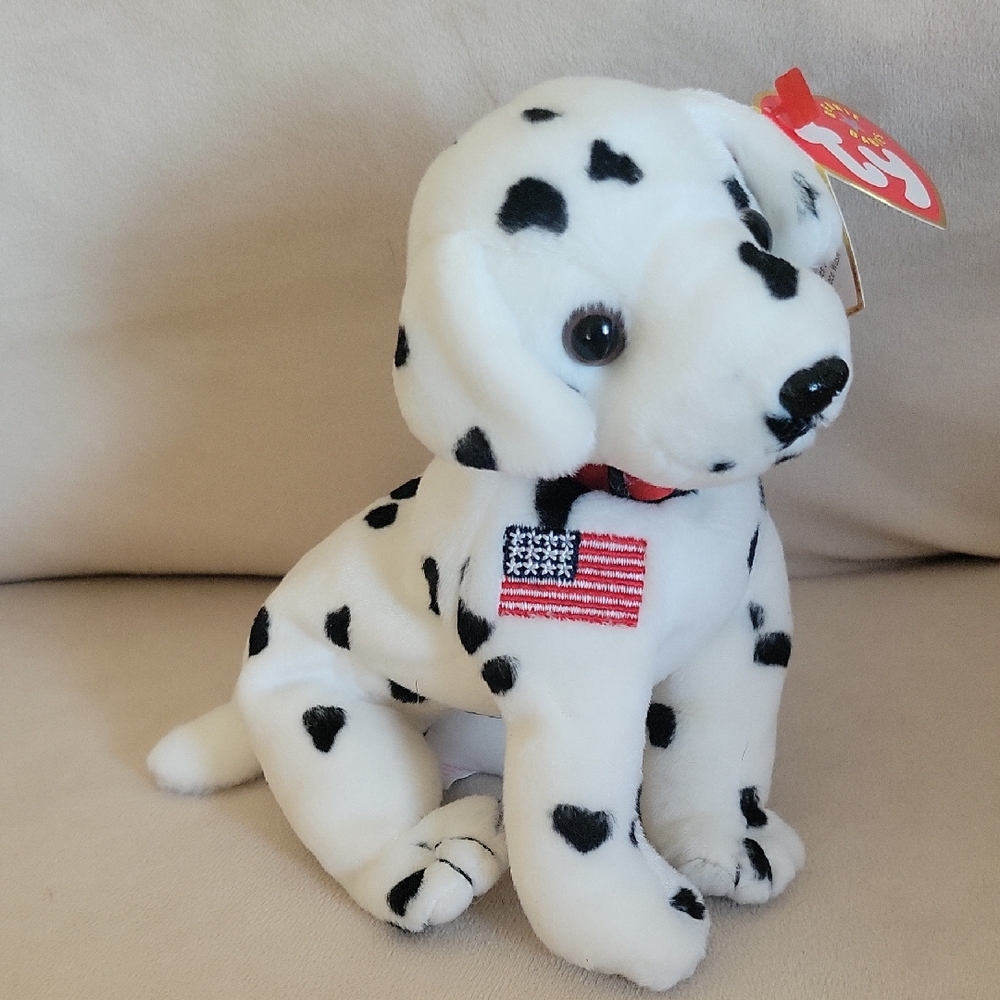Ty Rescue Dalmatian Plush Dog Toy